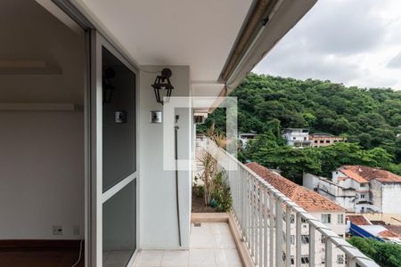 Varanda da Sala de apartamento para alugar com 2 quartos, 77m² em Grajau, Rio de Janeiro