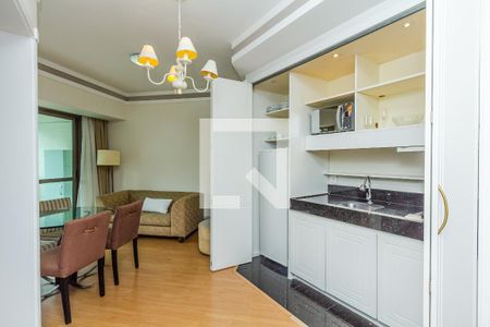 Apartamento para alugar com 55m², 1 quarto e 1 vagaSala/Cozinha