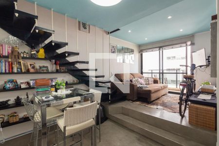 Sala de apartamento à venda com 1 quarto, 113m² em Paraíso, São Paulo