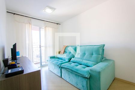 Sala de apartamento para alugar com 3 quartos, 57m² em Vila Homero Thon, Santo André