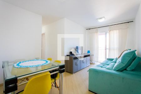 Sala de apartamento para alugar com 3 quartos, 57m² em Vila Homero Thon, Santo André