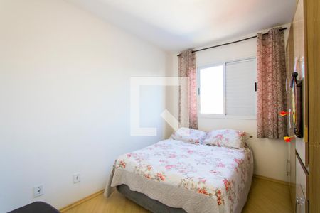 Quarto 1 de apartamento para alugar com 3 quartos, 57m² em Vila Homero Thon, Santo André