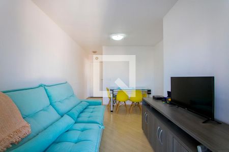 Sala de apartamento para alugar com 3 quartos, 57m² em Vila Homero Thon, Santo André