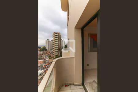 Varanda da Sala de apartamento à venda com 1 quarto, 60m² em Vila Andrade, São Paulo
