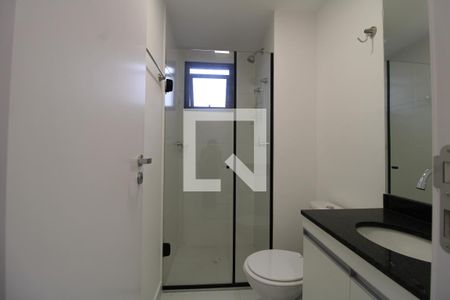 Banheiro da suíte  de kitnet/studio para alugar com 1 quarto, 23m² em Perdizes, São Paulo