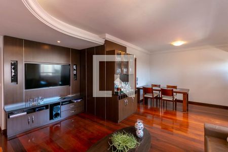 Sala de apartamento à venda com 4 quartos, 132m² em Floresta, Belo Horizonte