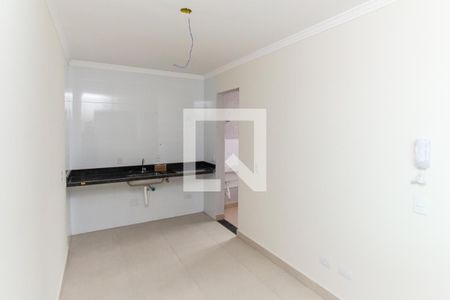 Sala e Cozinha de apartamento à venda com 1 quarto, 45m² em Parque Vitória, São Paulo