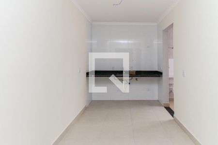 Sala e Cozinha de apartamento à venda com 1 quarto, 45m² em Parque Vitória, São Paulo
