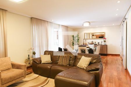Sala de apartamento à venda com 3 quartos, 139m² em Jardim, Santo André