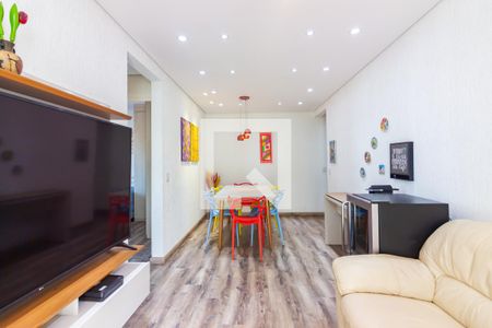 Sala  de apartamento à venda com 2 quartos, 55m² em Jardim Cirino, Osasco