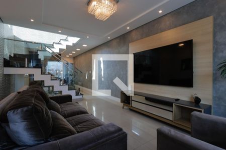Sala de Estar de casa à venda com 3 quartos, 220m² em Vila Basileia, São Paulo