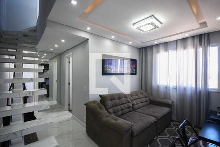 Sala de apartamento à venda com 3 quartos, 89m² em Jardim Novo Taboão, São Paulo
