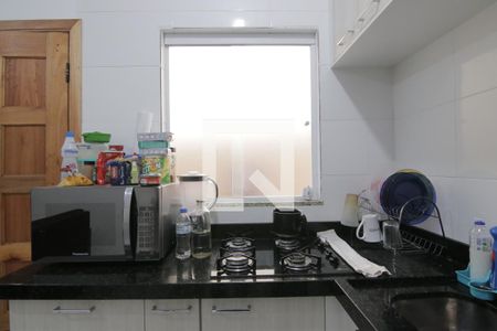 Cozinha  de casa de condomínio à venda com 1 quarto, 38m² em Vila Ré, São Paulo