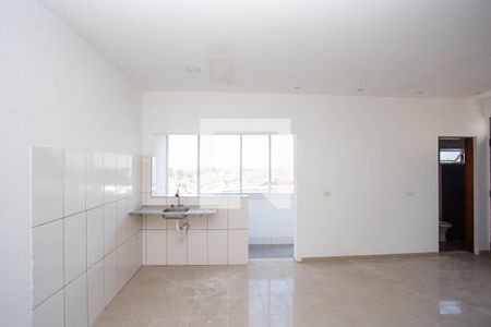 Sala/Cozinha de apartamento para alugar com 2 quartos, 54m² em Centro, Diadema