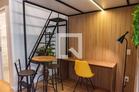 Sala/quarto de kitnet/studio para alugar com 1 quarto, 31m² em Vila Mariana, São Paulo
