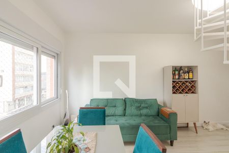 Sala de apartamento à venda com 2 quartos, 150m² em Independência, Porto Alegre