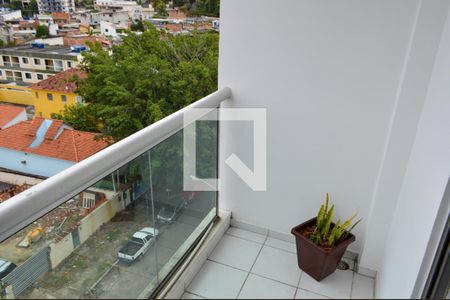 Varanda da Sala de apartamento à venda com 2 quartos, 121m² em Taquara, Rio de Janeiro