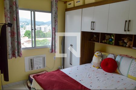 Suíte  de apartamento à venda com 2 quartos, 121m² em Taquara, Rio de Janeiro