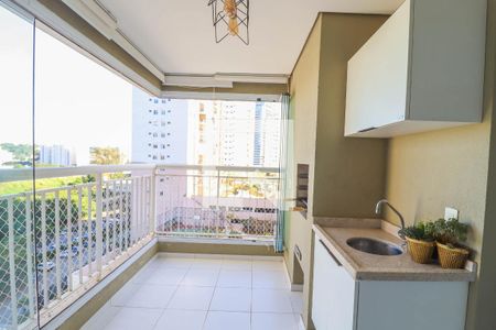 Varanda gourmet de apartamento à venda com 2 quartos, 70m² em Jardim Florida, Jundiaí