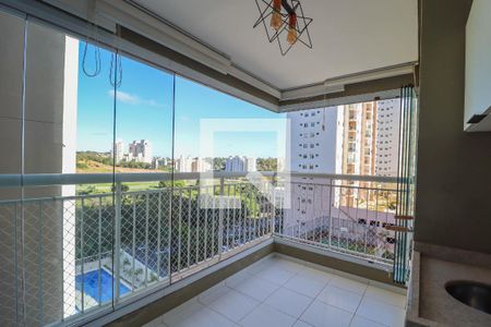 Varanda gourmet de apartamento à venda com 2 quartos, 70m² em Jardim Florida, Jundiaí