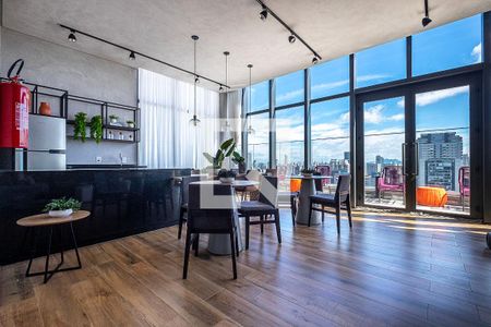 Lounge de kitnet/studio à venda com 1 quarto, 28m² em Pinheiros, São Paulo