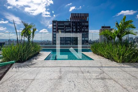 Piscina de kitnet/studio à venda com 1 quarto, 28m² em Pinheiros, São Paulo