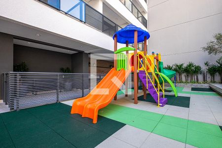 Área comum - Playground de kitnet/studio à venda com 1 quarto, 28m² em Pinheiros, São Paulo