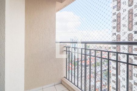 Varanda  de apartamento à venda com 3 quartos, 80m² em Vila Regente Feijó, São Paulo