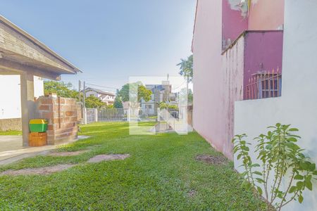 Sala/Cozinha-Vista de casa para alugar com 1 quarto, 46m² em São José, Canoas