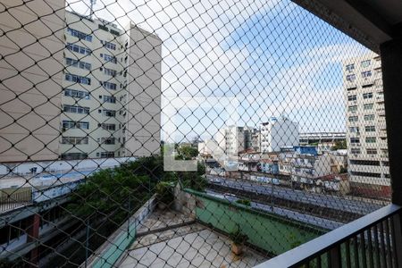 Vista da Sala de apartamento à venda com 2 quartos, 55m² em Maracanã, Rio de Janeiro
