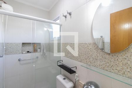 Banheiro do Quarto 1 de casa de condomínio à venda com 3 quartos, 90m² em Vila Nilo, São Paulo