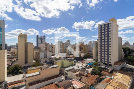 Vista da sacada de apartamento à venda com 1 quarto, 40m² em Centro, Campinas