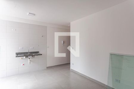Sala/Cozinha de apartamento à venda com 1 quarto, 30m² em Vila Brasílio Machado, São Paulo