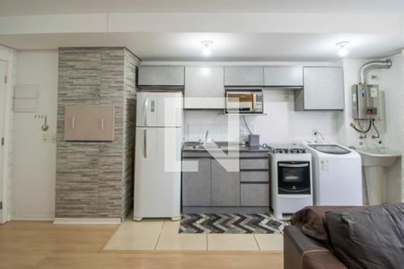 Sala/Cozinha de apartamento para alugar com 2 quartos, 50m² em Fátima, Canoas