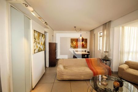 Sala de apartamento à venda com 3 quartos, 230m² em Gutierrez, Belo Horizonte