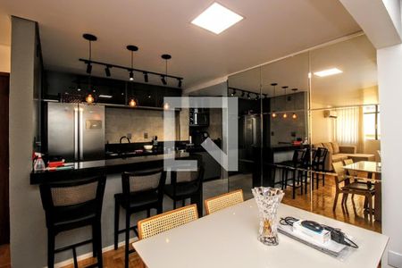 Cozinha de apartamento à venda com 3 quartos, 90m² em Gutierrez, Belo Horizonte