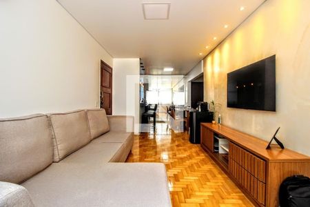 Sala de apartamento à venda com 3 quartos, 90m² em Gutierrez, Belo Horizonte