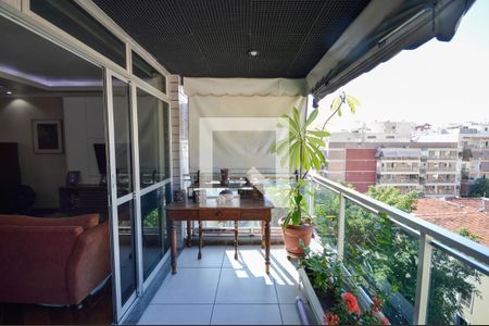 Varanda da Sala de apartamento à venda com 3 quartos, 145m² em Tijuca, Rio de Janeiro
