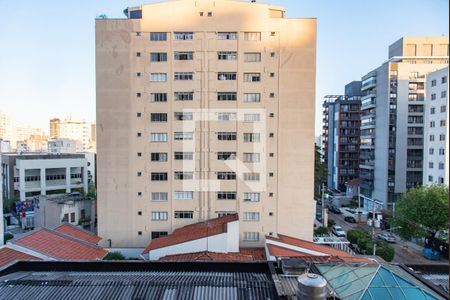 Vista da varanda de kitnet/studio para alugar com 1 quarto, 22m² em Vila Mariana, São Paulo