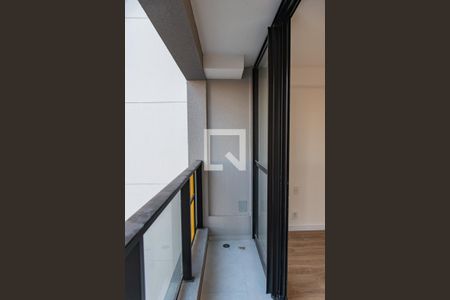 Varanda de kitnet/studio para alugar com 1 quarto, 22m² em Vila Mariana, São Paulo