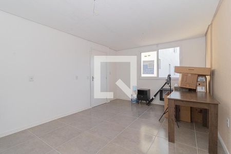 Sala/Cozinha de apartamento à venda com 2 quartos, 59m² em Nossa Senhora das Gracas, Canoas