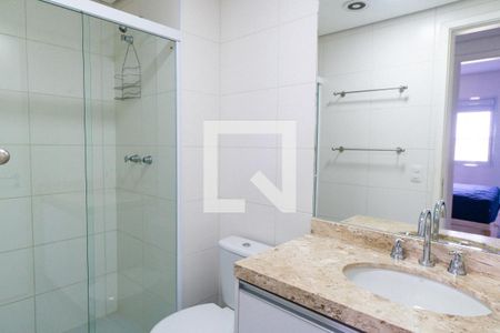 Banheiro de apartamento para alugar com 1 quarto, 48m² em Vila Mascote, São Paulo