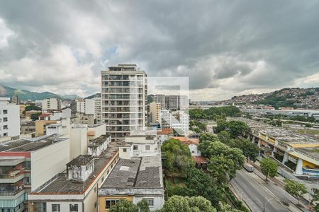 Varanda Vista de apartamento à venda com 3 quartos, 119m² em Maracanã, Rio de Janeiro