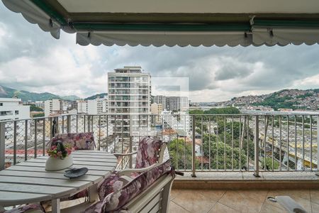 Sala Varanda de apartamento à venda com 3 quartos, 119m² em Maracanã, Rio de Janeiro