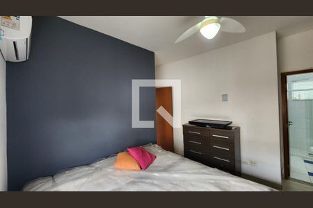 Quarto Suíte de casa de condomínio para alugar com 3 quartos, 130m² em Boqueirão, Santos