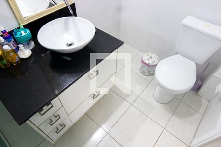 Banheiro da Suíte de apartamento à venda com 1 quarto, 68m² em Bela Vista, São Paulo