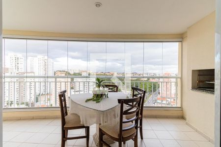 Varanda Gourmet de apartamento para alugar com 2 quartos, 107m² em Vila Sofia, São Paulo