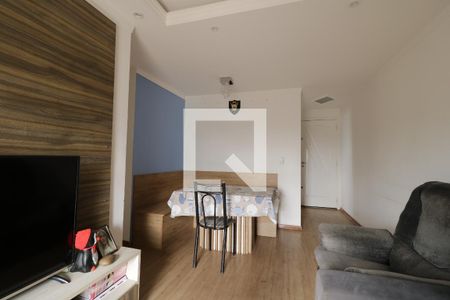 Sala de apartamento à venda com 3 quartos, 94m² em Vila Homero Thon, Santo André