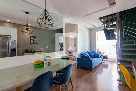 Sala  de apartamento à venda com 3 quartos, 102m² em Conceição, Osasco