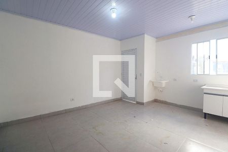 Sala de casa de condomínio para alugar com 1 quarto, 35m² em Utinga, Santo André